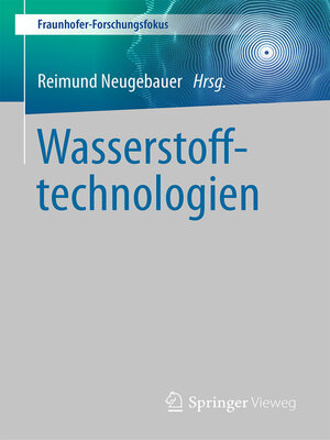 cover image of Wasserstofftechnologien